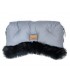 Manoplas Alaska Gris Negro