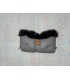 Manoplas Alaska Gris Negro