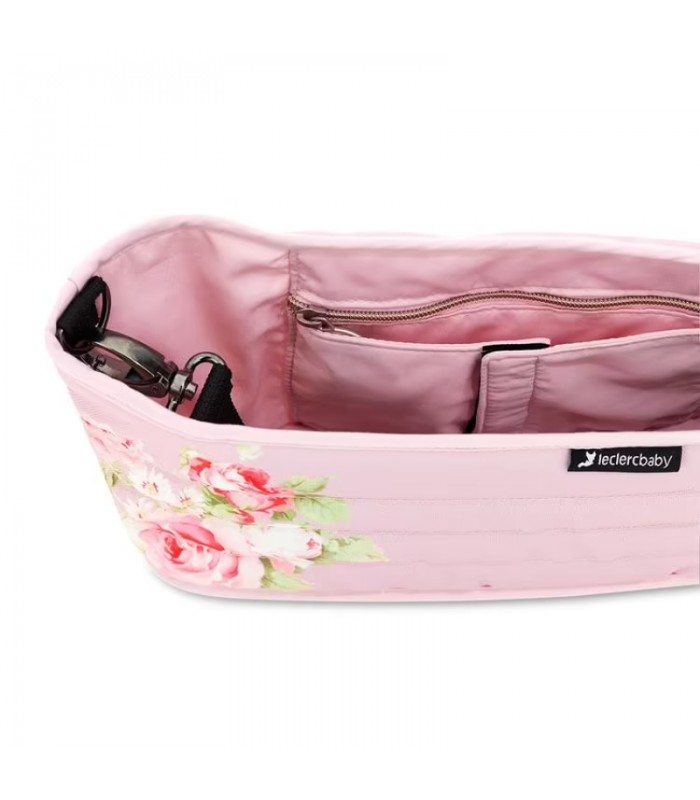 Sac de rangement rose de Leclerc Baby par Monnalisa