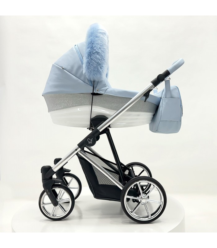 Cheveux bleus pour capuche