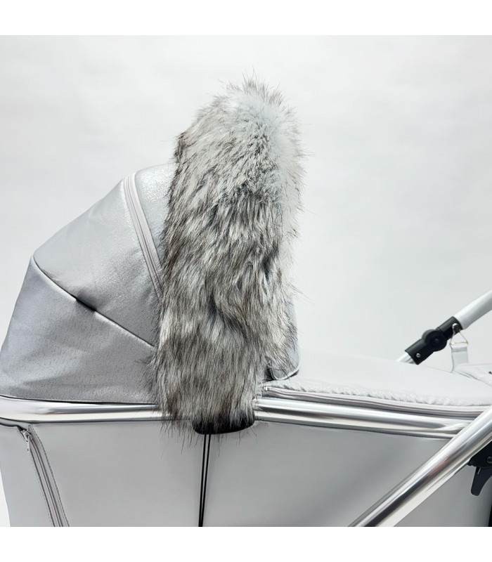 Cheveux Gris pour capuche