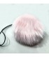 Pompón Rosa decorativo para carritos