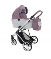 Carrito Montes Violeta Plata Glitter 2 piezas