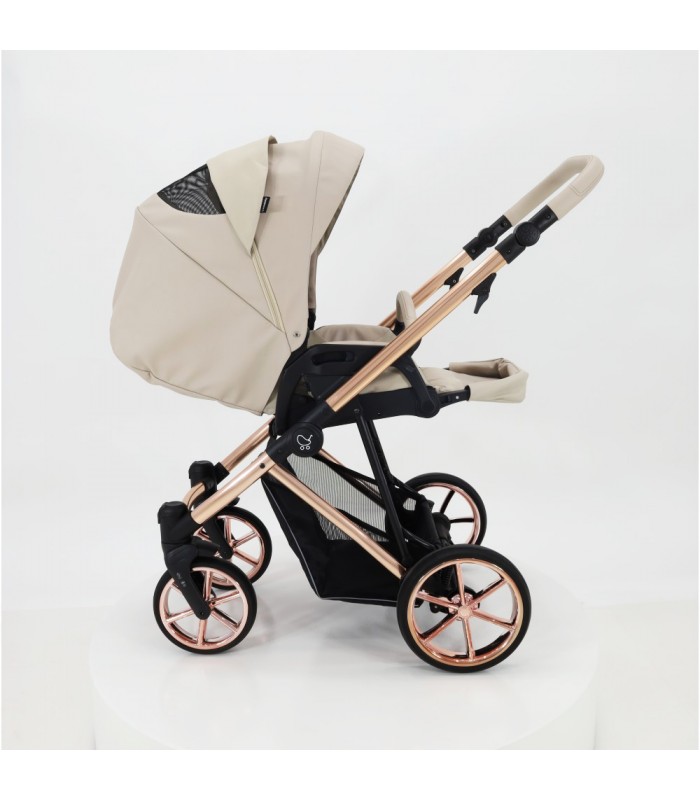 Poussette Montes Beige 3 pièces