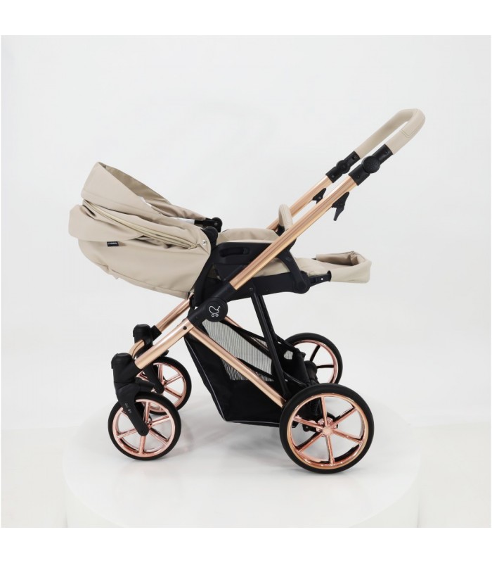 Poussette Montes Beige 3 pièces
