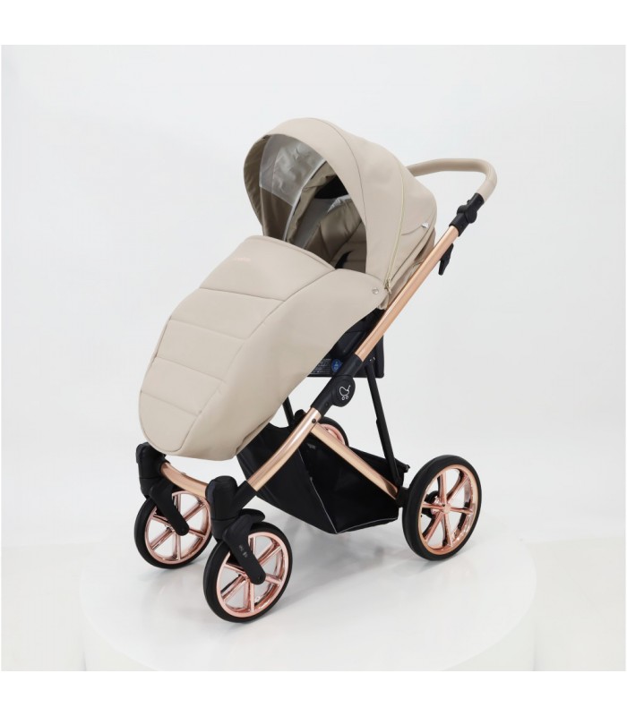 Poussette Montes Beige 3 pièces