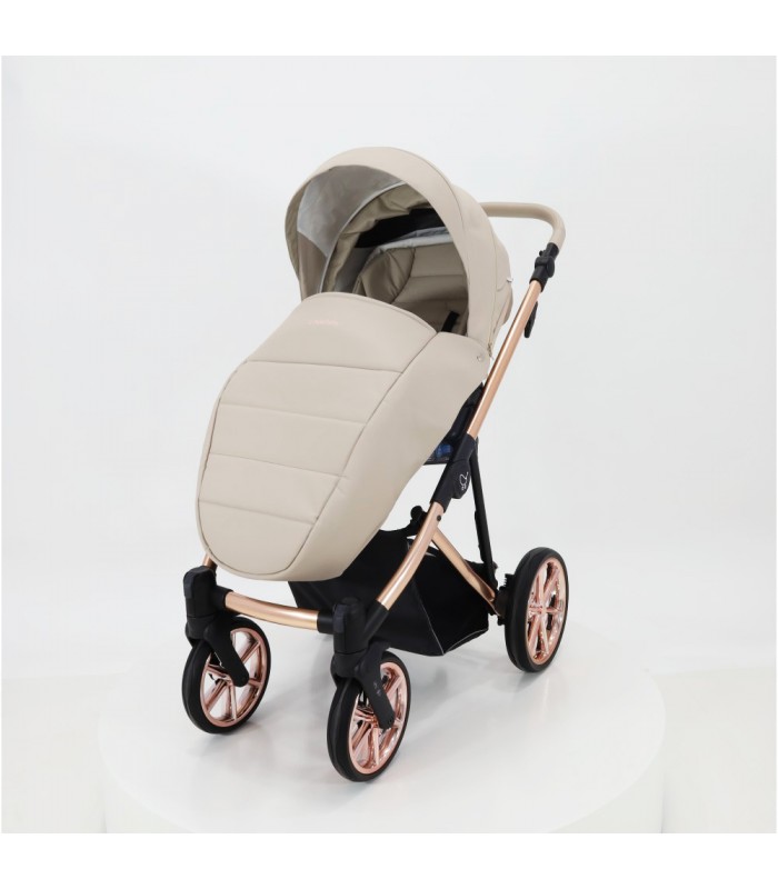 Poussette Montes Beige 3 pièces