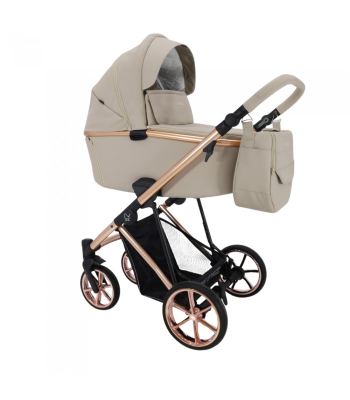 Poussette Montes Beige 3 pièces