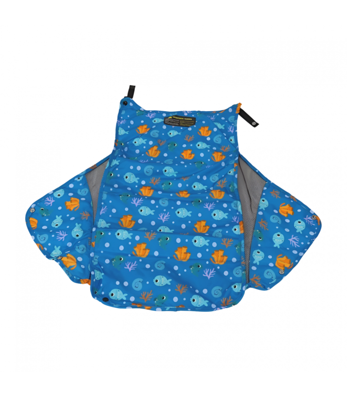 Panier Bleu pour poussette Reyes
