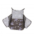 Panier gris pour poussette Reyes