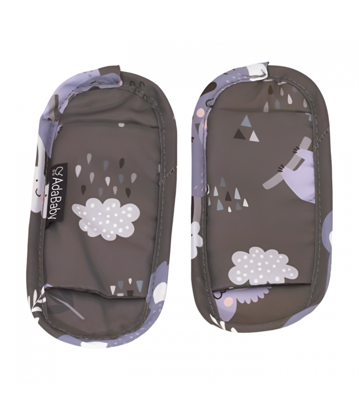Protège ceinture gris pour poussette Reyes