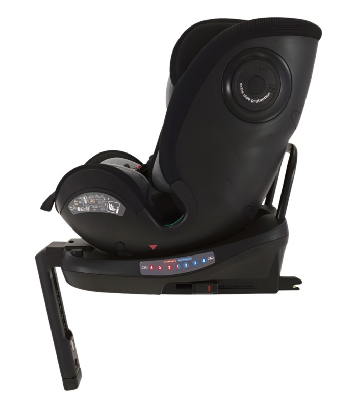 Siège Auto TROYA 360 Noir/Gris i-Size (40-150cm)
