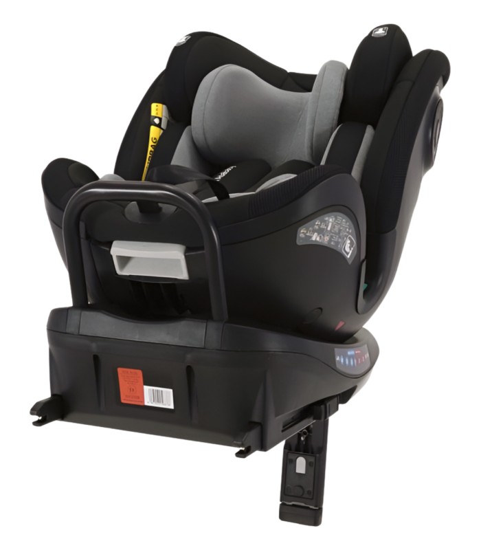 Cadeira Auto TROYA 360 Preto/Cinza i-Size (40-150cm)