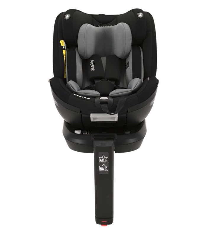 Siège Auto TROYA 360 Noir/Gris i-Size (40-150cm)