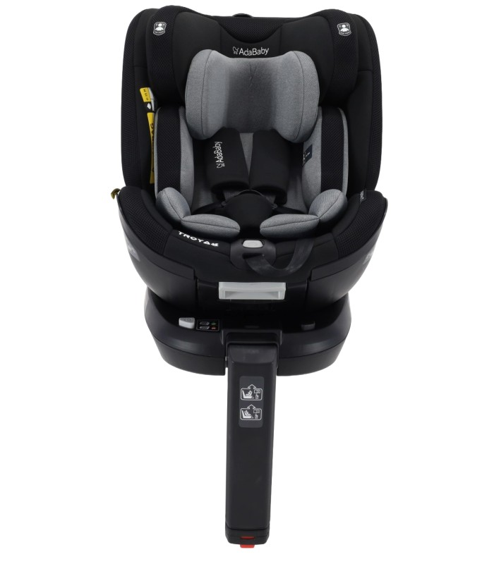 Siège Auto TROYA 360 Noir/Gris i-Size (40-150cm)