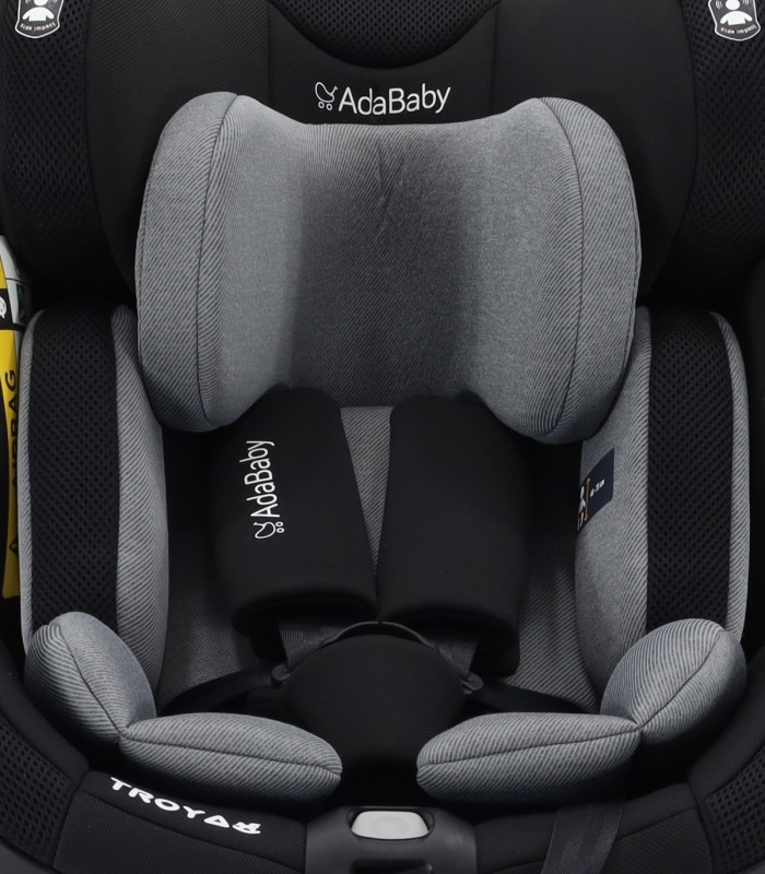 Cadeira Auto TROYA 360 Preto/Cinza i-Size (40-150cm)