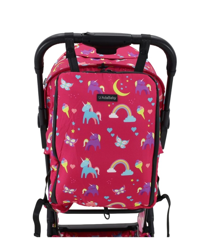 Silla de paseo gemelar Reyes PRO Rosa