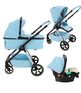 Carrito SOL Azul 3 piezas