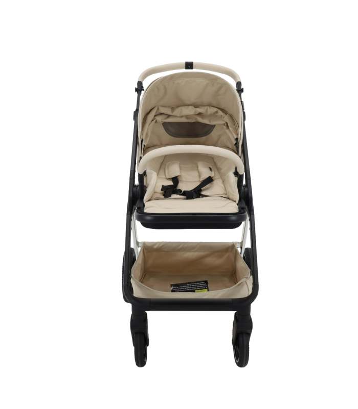 Pack Carrito SOL Beige 2 piezas + Silla Troya Negra