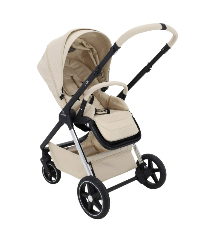 Pack Carrito SOL Beige 2 piezas + Silla Troya Gris