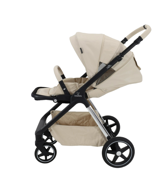 Pack Carrito SOL Beige 2 piezas + Silla Troya Gris