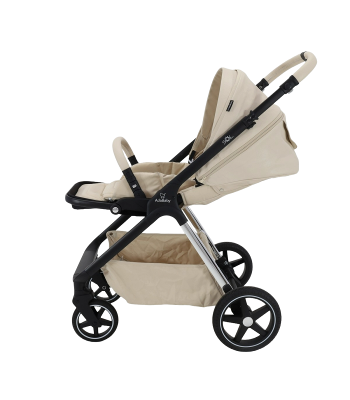 Pack Carrito SOL Beige 2 piezas + Silla Troya Gris