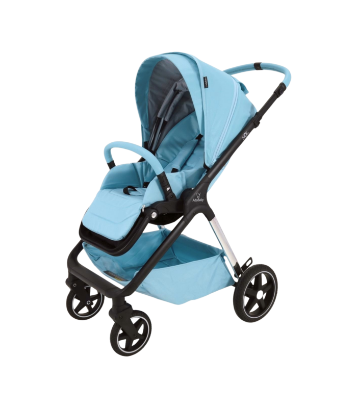 Pack Carrito SOL Azul 2 piezas + Silla Troya Gris