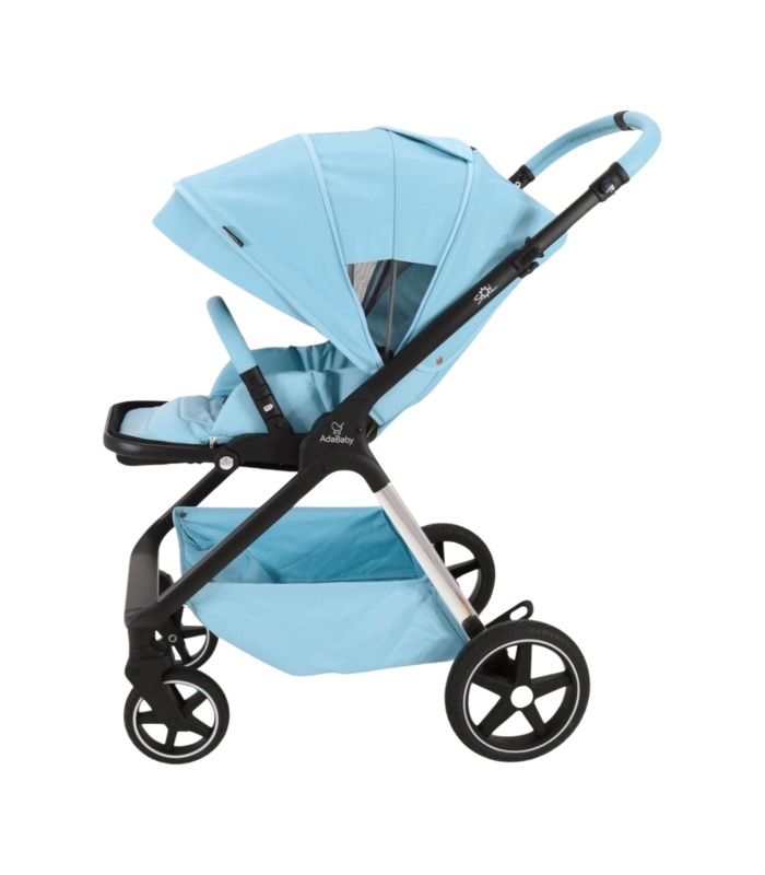 Pack Carrito SOL Azul 2 piezas + Silla Troya Gris