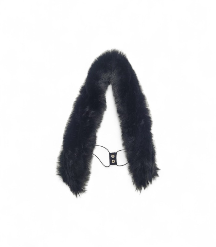 Pelo Negro decorativo para capota