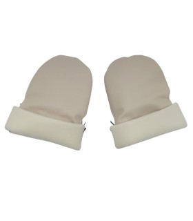 Manoplas SOL Beige de Polipiel