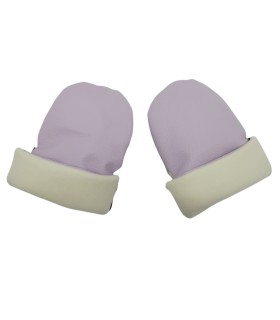 Manoplas Blanco de Polipiel