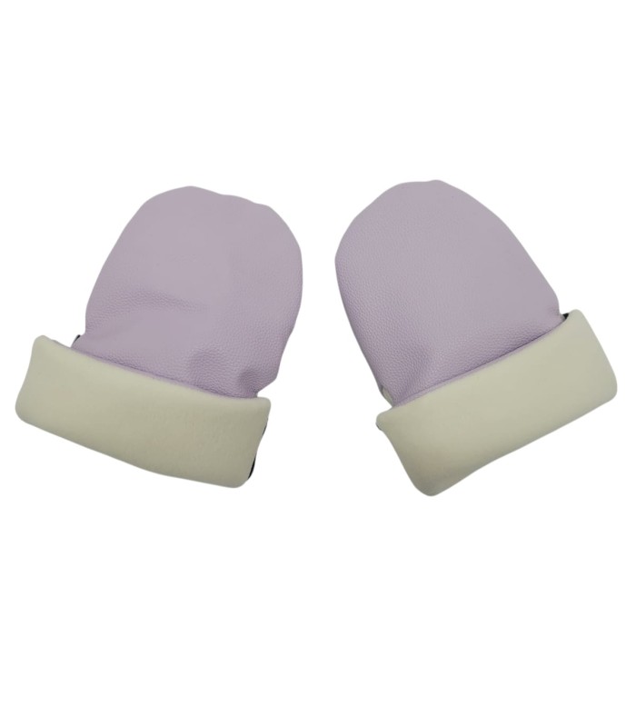 Manoplas Blanco de Polipiel