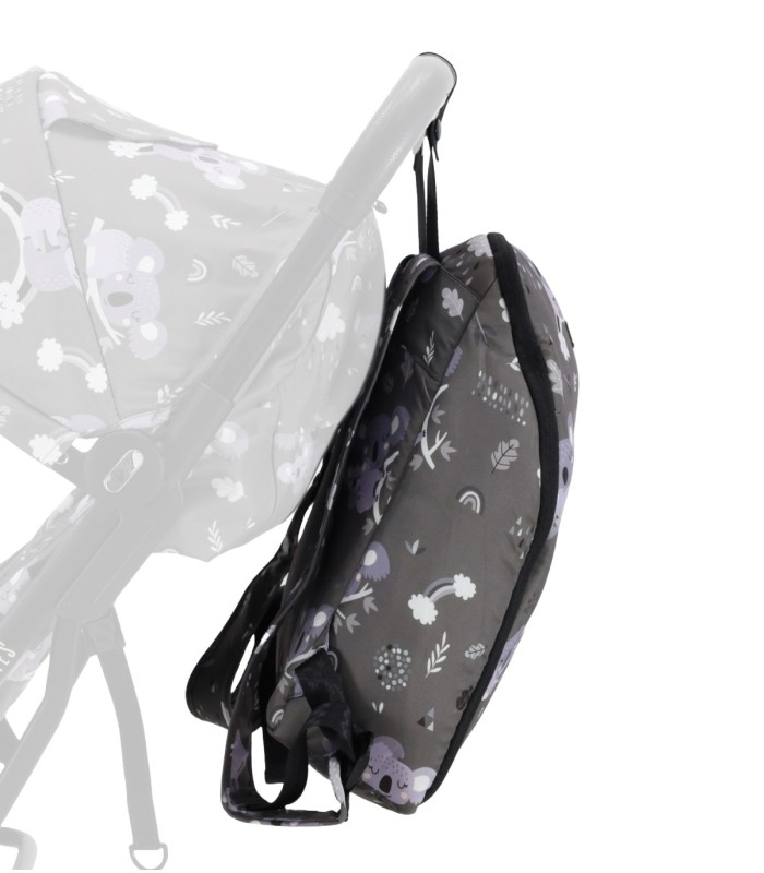 Bolso Mochila silla de paseo Reyes Gris