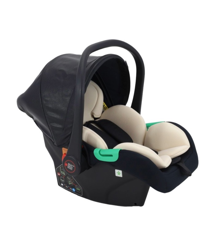 Silla de coche SOL Negra i-Size R129 40cm-87cm
