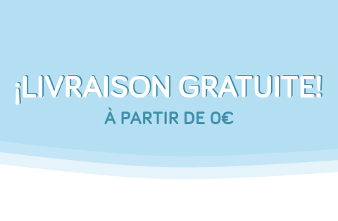 Livraison gratuite à partir de 0€