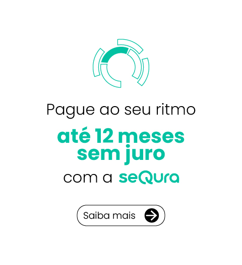 Pague ao seu ritmo até 12 mess sem juro com a seQura